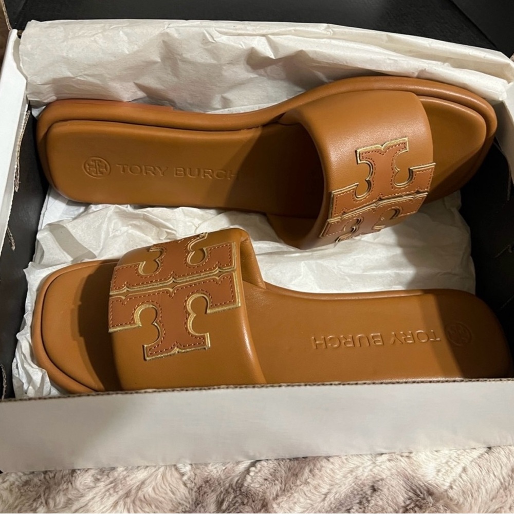 TORY BURCH DOUBLE T SPORT SLIDE